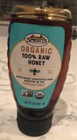 Organic 100% raw honey
