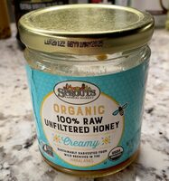 100% Organic Raw Unfiltered Honey