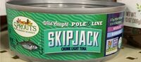 Pole & Line Skipjack Chunk Light Tuna In Spring Water With Sea Salt