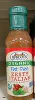 Organic Fat Free Zesty Italian Dressing & Marinade