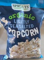 Organic Popcorn Lightly Sea Salted