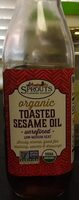 Organic Toasted Sesame Oil Unrefined