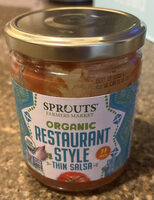 Organic Restaurant Style Thin Salsa