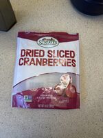 Dried sliced cranberries