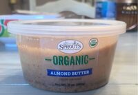 Organic almond butter