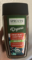 Organic Instant Coffee Decaf Medium Roast
