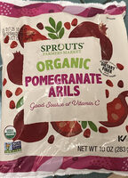 Organic Pomegranate Arils