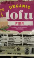 Organic Tofu Firm