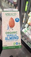 Almondmilk Organic Vanilla