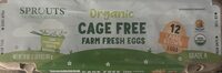 Organic brown eggs