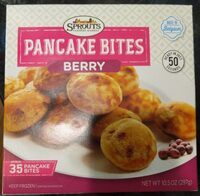 Berry Pancake Bites