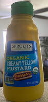 Organic Creamy Yellow Mustard