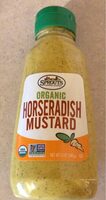 Organic horseradish mustard