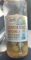 Organic Pitted Manzanilla Olives