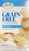 Grain Free Sea Salt Crackers