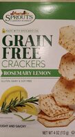 Sprouts Grain Free Rosemary Lemon Crackers