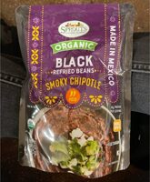 Smoky Chipotle Black Refried Beans