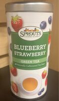 Blueberry strawberry green tea