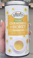 Chamomile with honey, herbal tea