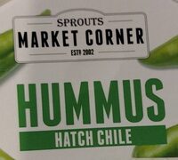 Hummus green chili