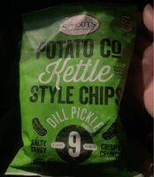 Potato CO Kettle Style Chips Dill Pickle