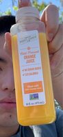 Cold pressed orange juice