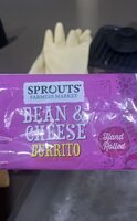 Bean and cheese burrito