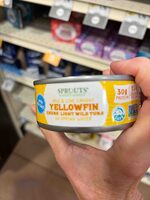 Pole & Line Caught Yellowfin Chunk Light Wild Tuna In Spring Water