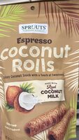 Espresso Coconut Rolls