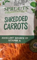 Shredded carrots