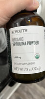 Organic Spirulina Powder