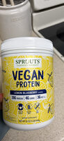 Vegan Protein Lemon Blueberry Flavored