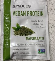 Sprouts Vegan Protein-Matcha Latte