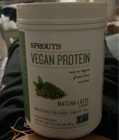 Sprouts Vegan Protein-Matcha Latte