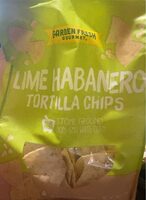 Lime habanero tortilla chips