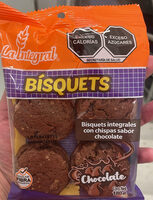 Bisquets integrales con chispas sabor chocolate
