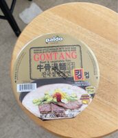 Gomtang beef and vegetable flavor