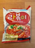 Rabokki noodles