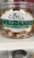 Raw Slices Almonds