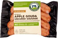 Apple Gouda Uncured Sausage