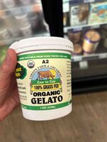 100% Grass Fed Organic Gelato