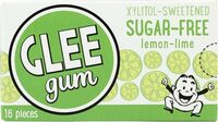 Xylitol Sweetened Lemon-Lime Natural Chewing Gum
