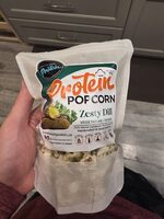 Protein Popcorn Zesty Ḍill