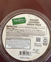 Wasabi Covered Green Peas