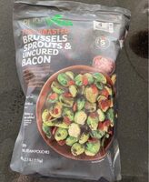 Fire Roasted Brussels Sprouts & Uncured Bacon