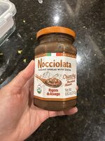 Nocciolata Hazelnut Spread With Cocoa Crunchy Hazelnut Heaven Organic