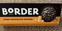 Dark chocolate orange biscuits