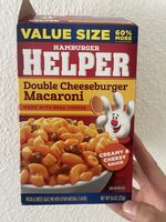 Double Cheeseburger Macaroni