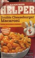 Double cheeseburger macaroni