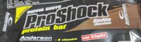 ProShock protein bar double chocolate